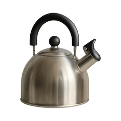 PNG Stainless steel kettle design.