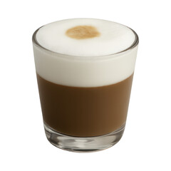 PNG Layered espresso macchiato glass