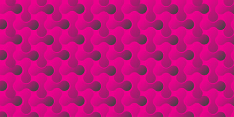 Abstract gradient background with metabol connected liquid molecules. Set of bright abstract patterns from connected dots, metabol. Isolated vector illustration. 