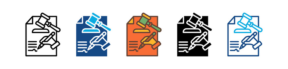 Code Of Conduct multiple icon