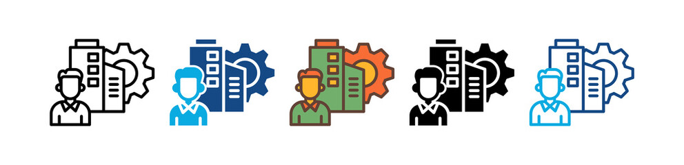 Corporate Governance multiple icon