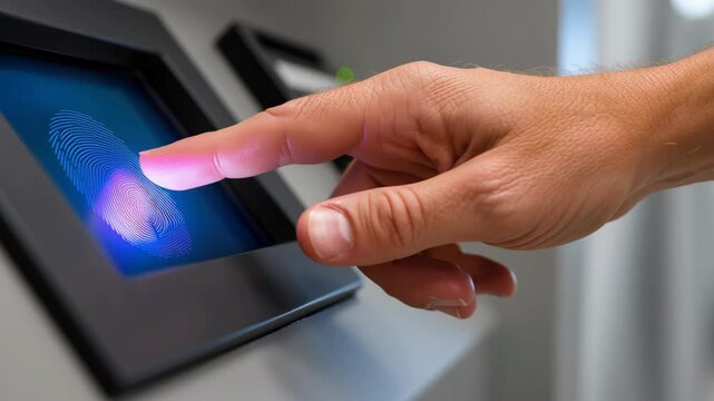 Fingerprint biometric scanner touch sensor authentication access security fingerprint scanner touch biometric authentication sensor access control