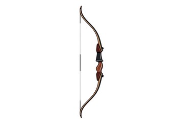 Traditional Recurve Bow - Archery Equipment for Target Practice and Hunting.