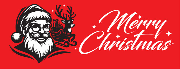 Christmas vector and typographic design