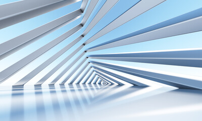 Obraz premium Abstract architecture background 3d render