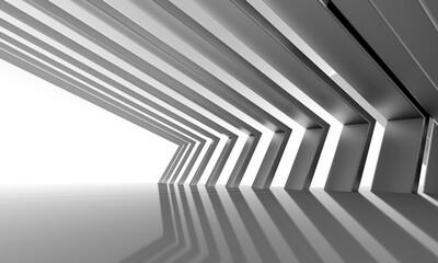 Obraz premium Abstract architecture background 3d render