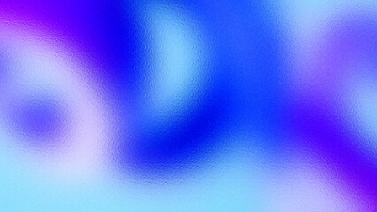 Abstract flowing gradient of vibrant blue and purple hues with a soft textured overlay creating a dreamy ethereal effect