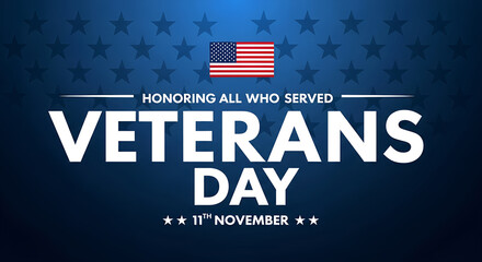 Honoring All Who Served Veterans Day Celebrated on November 11th with National Pride