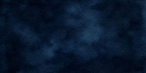Abstract dark blue smoke texture against a cloudy night sky backdrop