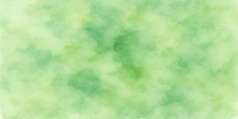 Abstract watercolor texture with blue and orange clouds, sunlight, and dark space background
