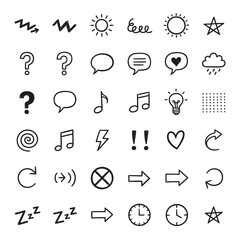 Set of Multipurpose Universal Icons