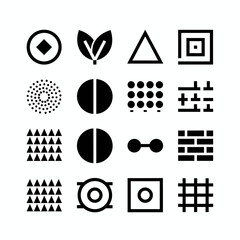 Abstract Geometric Design Elements