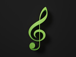 Car paint music note symbol