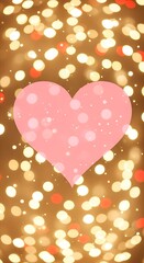 Heart of Light - A Bokeh Dream for Valentines Day.