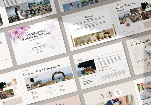 Wedding Florist Template