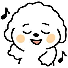funny cartoon dog