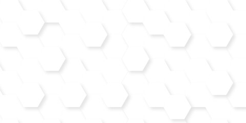 White paper texture abstract grid tile seamless hexagon wall creative metal business wallpaper texture background.	
