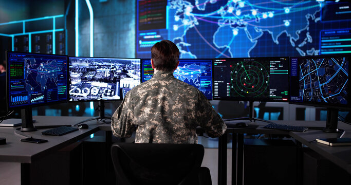 In The Government Military Control Center