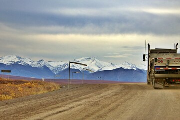 Dalton Highway in Nordalaska