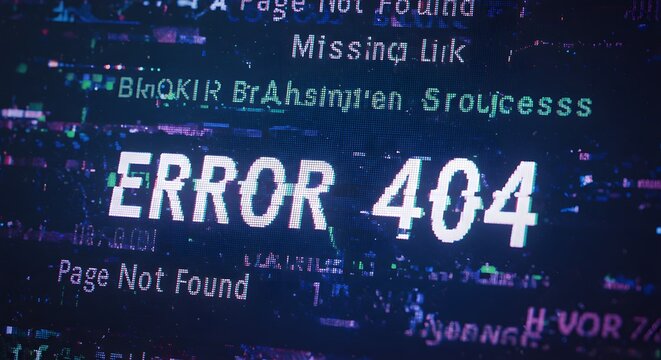 Error 404 page not found