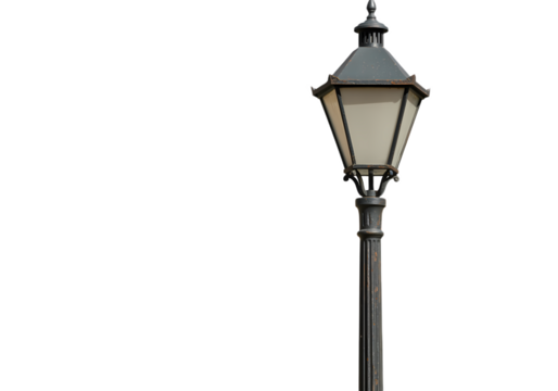 Ornate Lamppost Classic Urban Light Fixture Design Element