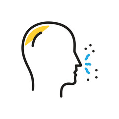 Multi color icon for smell