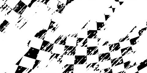 Seamless transparent checkered pattern background. Gray and white checkered background.