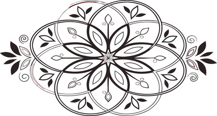 abstract floral ornament