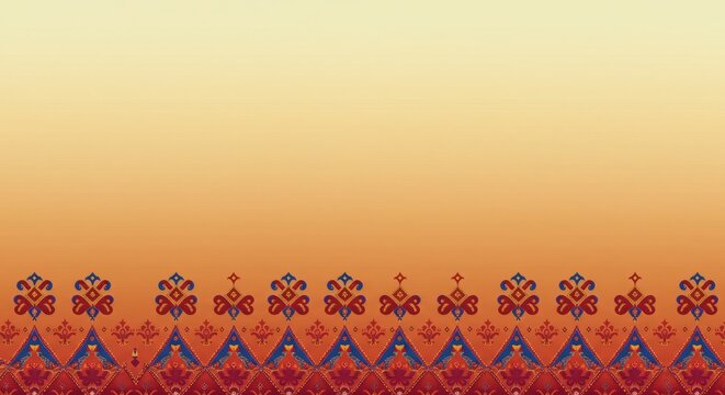 Sindh cultural crafts fair banner background, folk embroidery