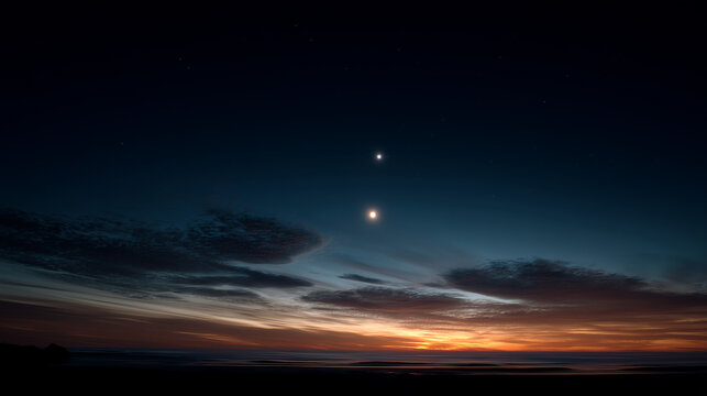 
Planetary conjunction (Jupiter & Venus 