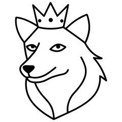 wolf crown