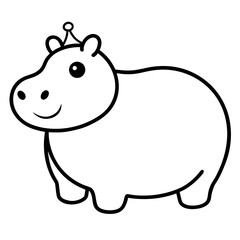 hippopotamus royal crown