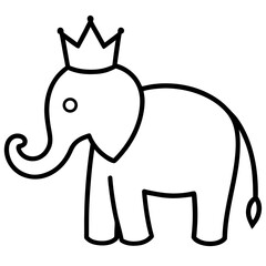 king elephant royal crown