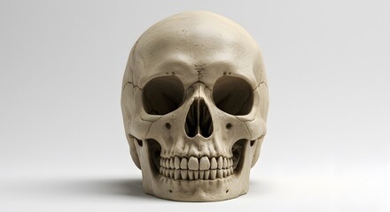 Obraz premium Human skull anatomy