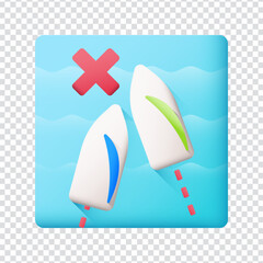 Avoid Warning Icon Design