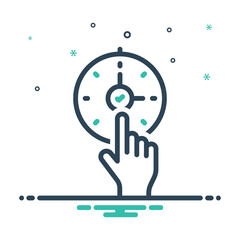 Mix icon for convenient access