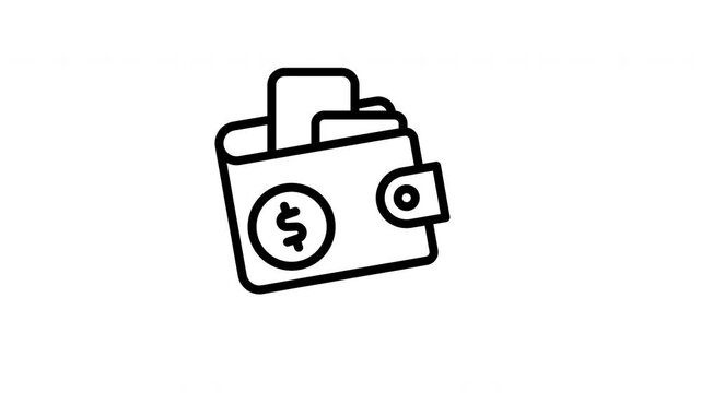 wallet animated icon