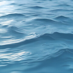 Wavy Surface of Water Texture Serene Ocean Ripples Backdrop for Calmness