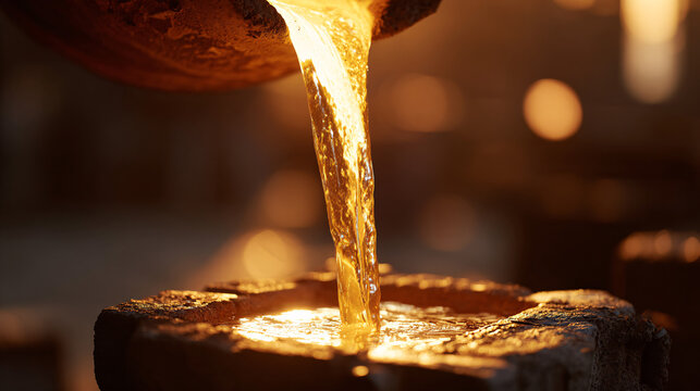 The Liquid Fire: Exploring the Dramatic Visuals of Molten Metal