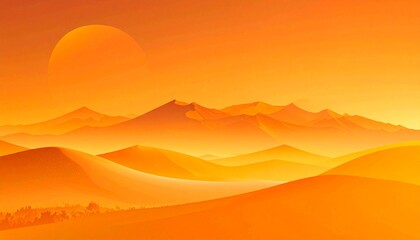 Obraz premium orange background