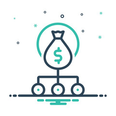 Mix icon for industry diversification