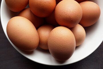 Fresh Organic Chicken Eggs from Natural Farm