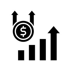Revenue Growth glyph icon
