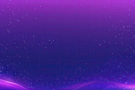 Abstract purple and blue gradient background with subtle waves and specks