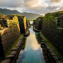 Ancient Inca Aqueduct - A Glimpse into Engineering Marvels of Tip?n.