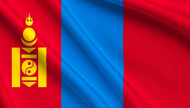 flag of Mongolia