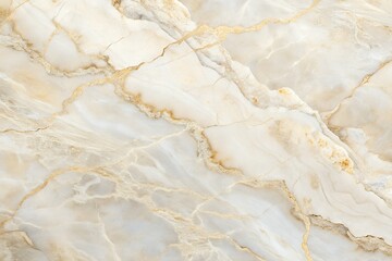 Elegant cream and gold marble texture with veining