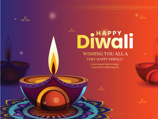 Diwali festival indian festival diwali sale poster