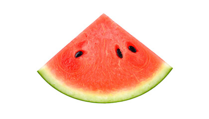 Close Up Watermelon Slice.