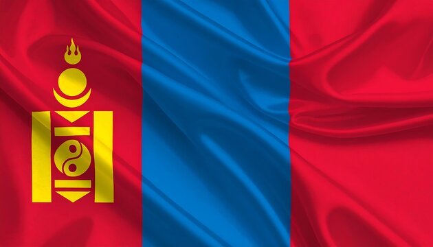 flag of Mongolia